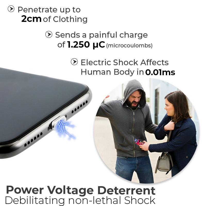 GFOUK™️ VoltStrike 50m External Phone Stun Device