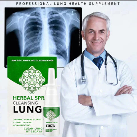 Organic Herbal Lung Cleanse Repair Spray