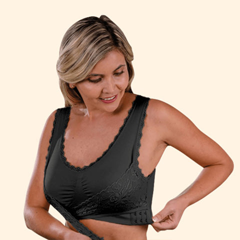 flysmus™ Buckle Bra – Comfy Front Cross Side Buckle Lace Bra