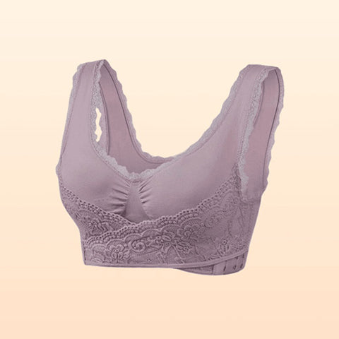 flysmus™ Buckle Bra – Comfy Front Cross Side Buckle Lace Bra