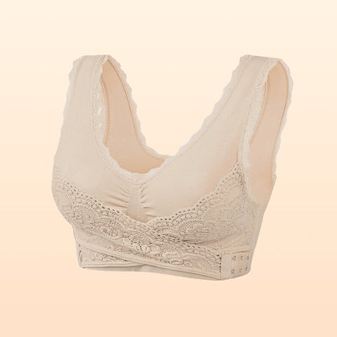 flysmus™ Buckle Bra – Comfy Front Cross Side Buckle Lace Bra