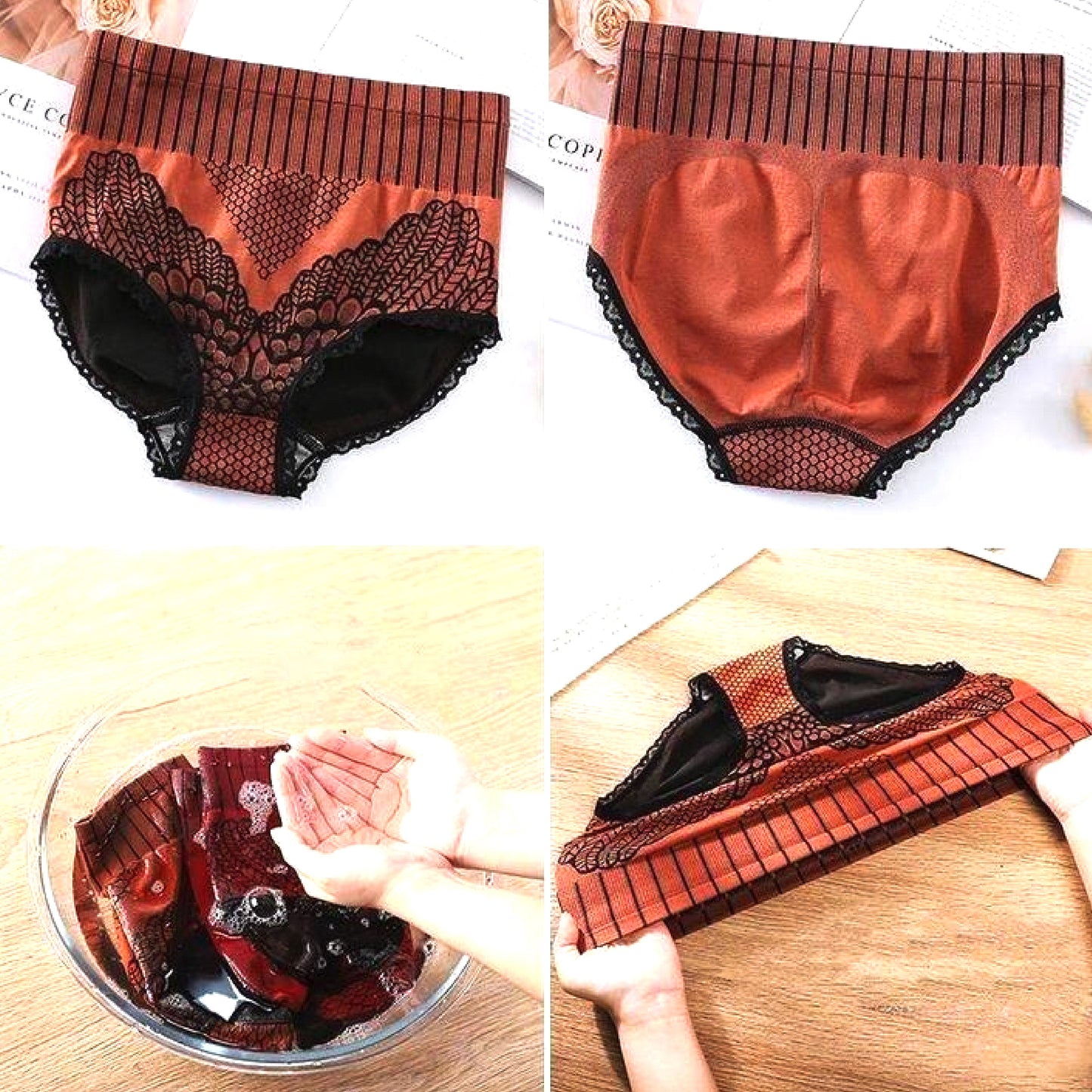 NeoGraphene Fiber Restoration High Waist Briefs