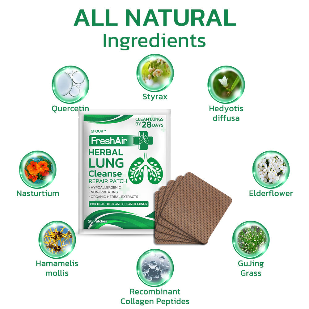 GFOUK™ FreshAir Herbal Lung Cleanse Repair Patch