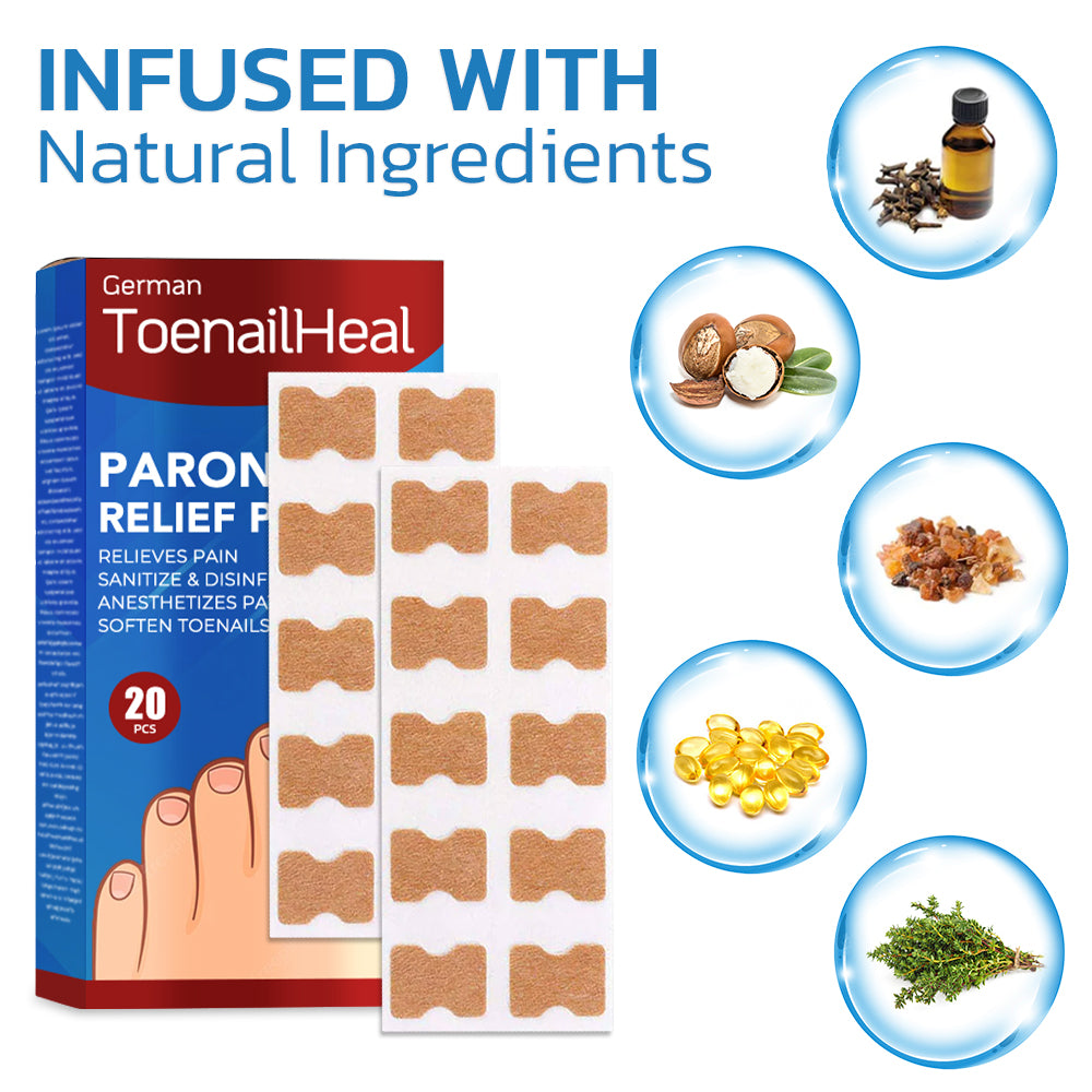 ToeHeal Paronychia Relief Patch