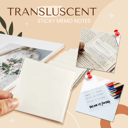 Translucent Sticky Memo Notes