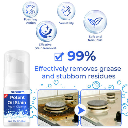 GFOUK™ Potent Oil Stain Foam Cleaner